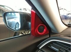 CIVIC FC5 2016-2020 IÇIN UYUMLU TWEETER KAPLAMA- KIRMIZI