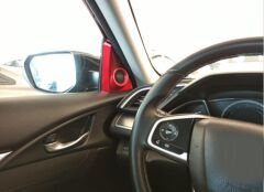 CIVIC FC5 2016-2020 IÇIN UYUMLU TWEETER KAPLAMA- KIRMIZI