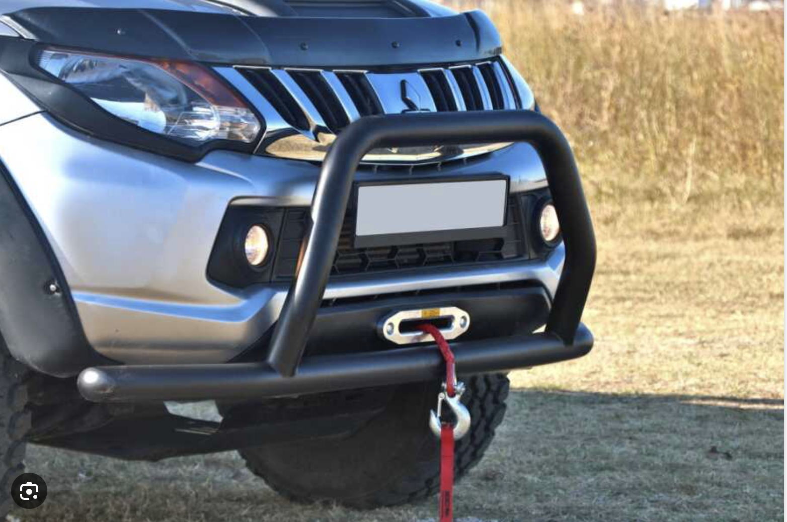 Mitsubishi L200 Ön Koruma Siyah