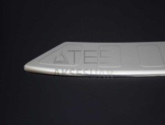 Opel Vivaro 4 Krom Arka Tampon Eşiği Taşlı Uzun Şase 2019 ve Sonrası