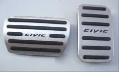 CIVIC FC5 IÇIN UYUMLU PEDAL SETI (GECME MODEL) 2 PARÇA - SILVER