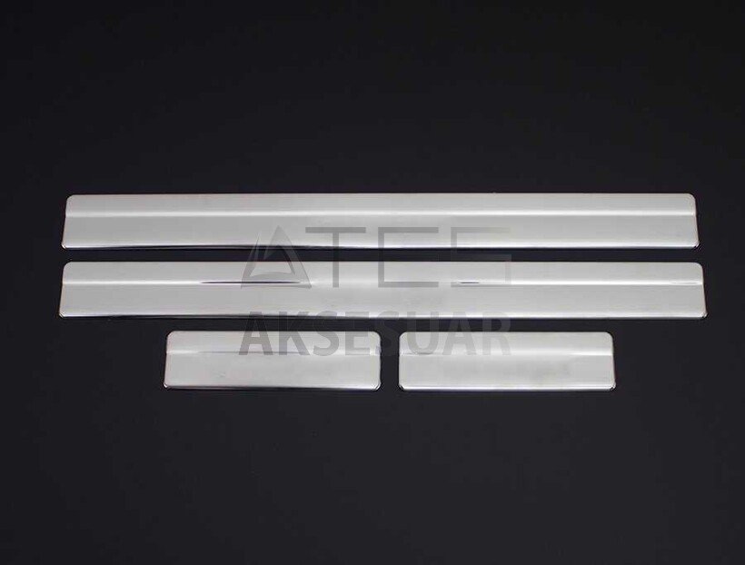 Nissan Qashqai Krom Kapı Eşiği 4 Parça 2007-2014 Arası