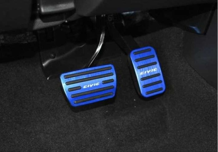 CIVIC FC5 IÇIN UYUMLU PEDAL SETI (GECME MODEL) 2 PARÇA - MAVI