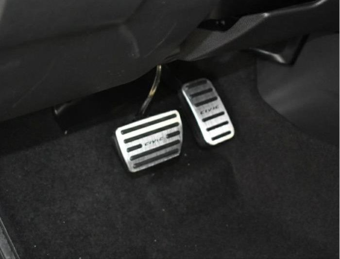 CIVIC FC5 2016-2020 IÇIN UYUMLU PEDAL KAPLAMA SILVER