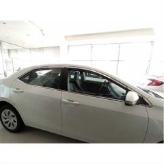 COROLLA 2013-2016  IÇIN UYUMLU  CAM ÇITASI NIKELAJ