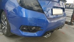 HONDA CIVIC FC5 2016-2020 RITIM DIZAYN ARKA SIS LEDI SMOKE