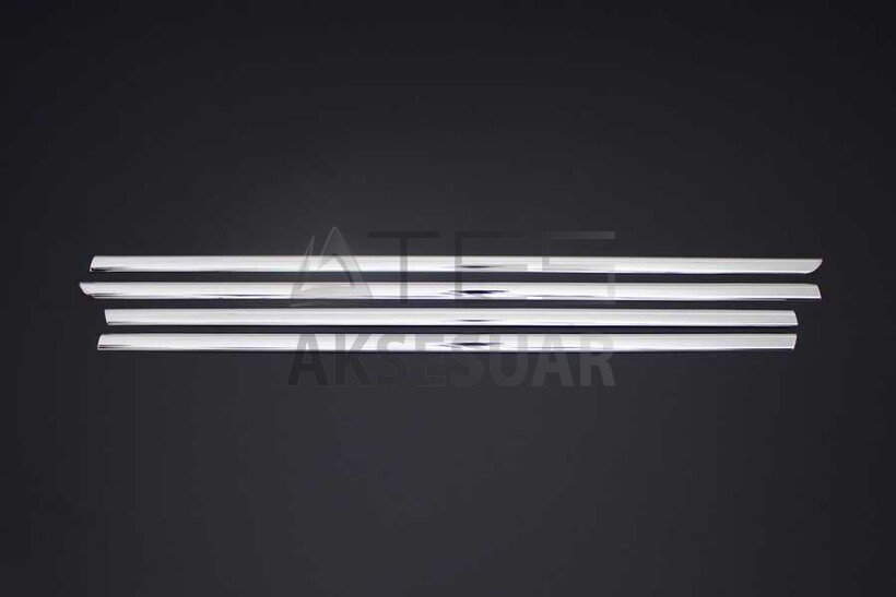 Opel Astra H Sedan Krom Cam Çıtası 4 Parça 2009-2013 Arası