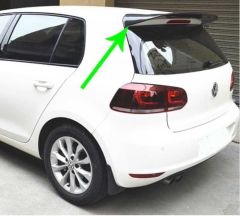 GOLF 6 IÇIN UYUMLU SPOILER (PIANO BLACK)