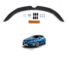 Renault Megane 4 Ön Kaput Maskesi Koruma Rüzgarlığı Defl