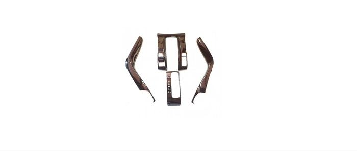 CIVIC FC5 2016-2020 IÇIN UYUMLU VITES KONSOL KAPLAMA FULL SET - PIANO BLACK