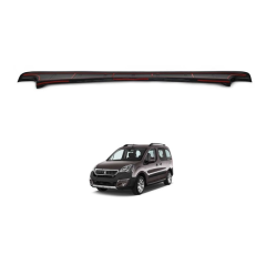 Peugeot Partner Arka Tampon Eşiği Koruma Parlak 2015-201