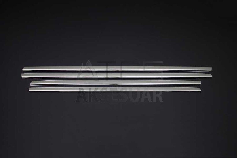 Fiat 500X Krom Cam Çıtası 4 Parça 2015 ve Sonrası