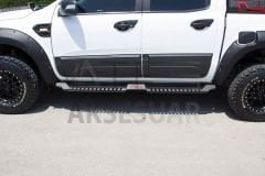 Mitsubishi L200 Dakar Yan Basamak Siyah V2 Işıksız 2015-2019 Arası