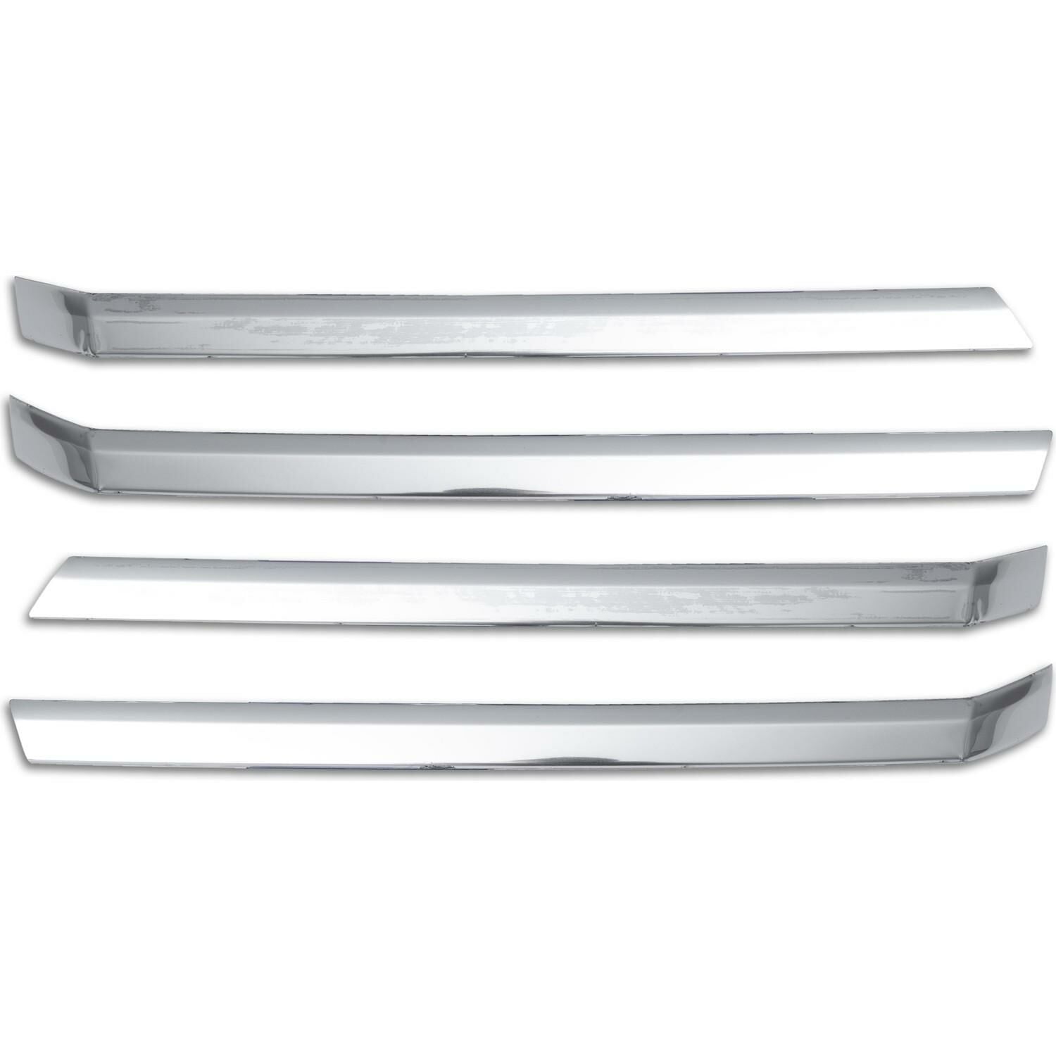 Volkswagen Crafter Ön Panjur 4 Parça Paslanmaz Çelik 2018>