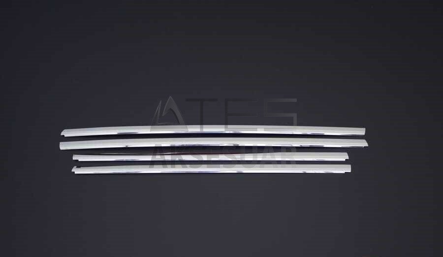 Citroen C3 Krom Cam Çıtası 4 Parça 2002-2009 Arası