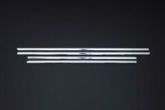 Seat TOLEDO Cam Çıtası Paslanmaz Çelik 4 Parça 2013>