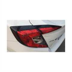 HONDA CIVIC FC5 2016-2021 ARKA STOP KAPLAMA 4 PARÇA SIYAH