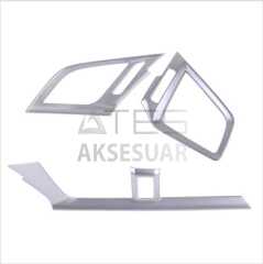 HONDA CIVIC FC5 2016-2020 HAVA MENFEZ KAPLAMA 3 PARÇA - SILVER (KALIN)