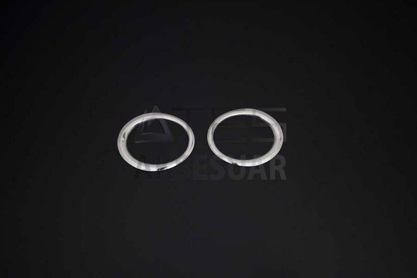 Fiat Doblo 1 Facelift Krom Sis Farı Çerçevesi 2 Parça 2006-