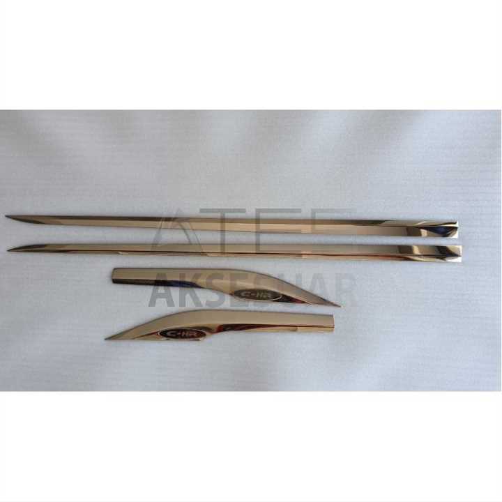 TOYOTA C-HR 2016-2019 KAPI ÇITASI NİKELAJ