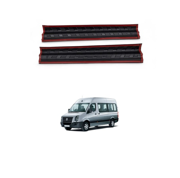 Volkswagen Crafter Kapı Eşiği Koruma Abs Mat Siyah 2 P