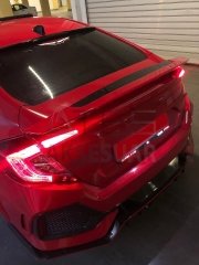 HONDA CIVIC FC5 2016-2020 SPOILER SI MODEL REFLEKTORLU (KIRLANGIC) (BOYASIZ)