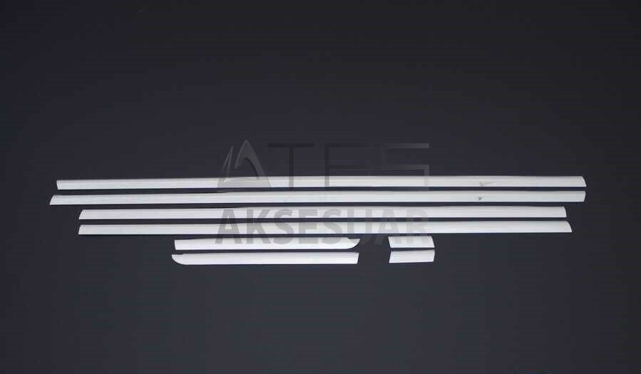 Citroen C4 Krom Cam Çıtası 8 Parça 2004-2010 Arası