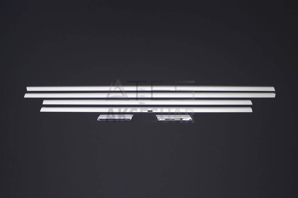 Citroen C5 Krom Cam Çıtası 6 Parça 2008-2018 Arası