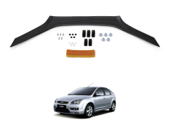 Ford Focus Ön Kaput Koruyucu Rüzgarlık 3 mm (ABS) 2005-08