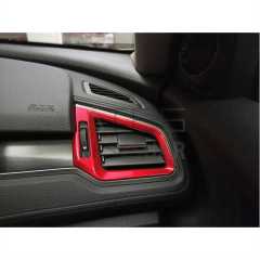 HONDA CIVIC FC5 2016-2020 HAVA MENFEZ KAPLAMA 3 PARÇA - KIRMIZI