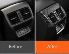 CIVIC FE1 2022 IÇIN UYUMLU  ARKA KLIMA PANEL KAPLAMA - KARBON