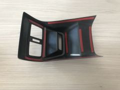 CIVIC FE1 2022 IÇIN UYUMLU  ARKA KLIMA PANEL KAPLAMA - PIANO BLACK