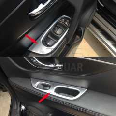 NISSAN X-TRAIL 2014-2017 KAPI KOLÇAK DÜĞME KAPLAMASI SILVER
