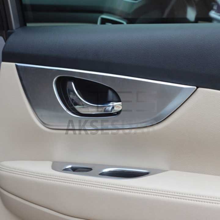 NISSAN X-TRAIL 2014-2017 KAPI KOLÇAK KAPLAMASI SILVER