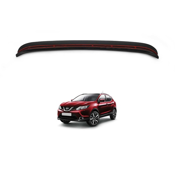 Nissan Qashqai Arka Tampon Eşiği Koruma Parlak Abs 14-1