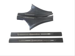 CIVIC FE1 2022 IÇIN UYUMLU  KAPI ESIK KORUMA - TITANYUM SIYAH