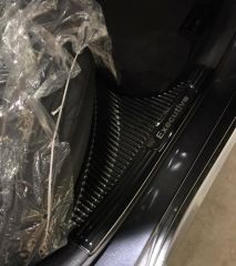 CIVIC FE1 2022 IÇIN UYUMLU  KAPI ESIK KORUMA - TITANYUM SIYAH