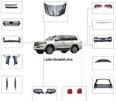 LAND CRUISER 2008-2015 IÇIN FACELIFT BODY KIT (2016+ IÇIN UYUMLU GÖRÜNÜM)