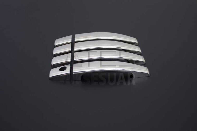 Opel Astra H Sedan Krom Kapı Kolu 4 Kapı Desenli 2009-2013 Arası