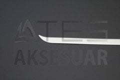 Fiat Doblo 2 Krom Bagaj Camı Alt Çıtası 2010 ve Sonrası