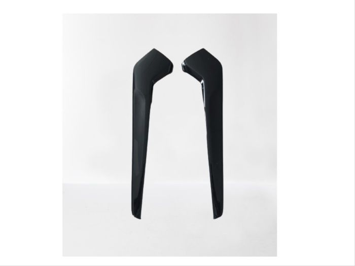 CIVIC FE1 2022 IÇIN UYUMLU  VITES KENAR KAPLAMA 2 PARÇA - PIANO BLACK