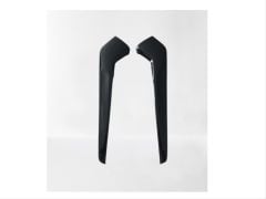 CIVIC FE1 2022 IÇIN UYUMLU  VITES KENAR KAPLAMA 2 PARÇA - PIANO BLACK