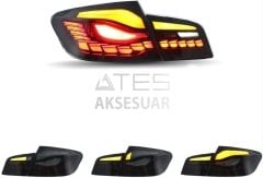 BMW 5 SERISI F10 DRAGON LED STOP - SMOKE