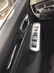 CIVIC FE1 2022 IÇIN UYUMLU  CAM DUGME KAPLAMA - SILVER