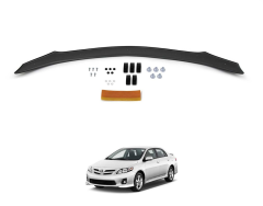 Toyota Corolla Ön Kaput Koruma Rüzgarlık 4mm (ABS) 08-13
