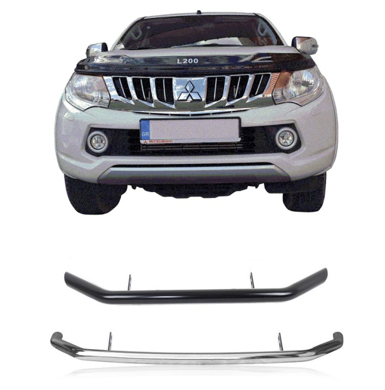 Mitsubishi L200  Ön Koruma Barı