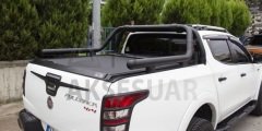 Fiat Fullback Kobra Roll Bar Çap:60 Siyah 2016 ve Sonrası