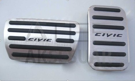 HONDA CIVIC FC5 PEDAL SETI (GECME MODEL) 2 PARÇA - SILVER