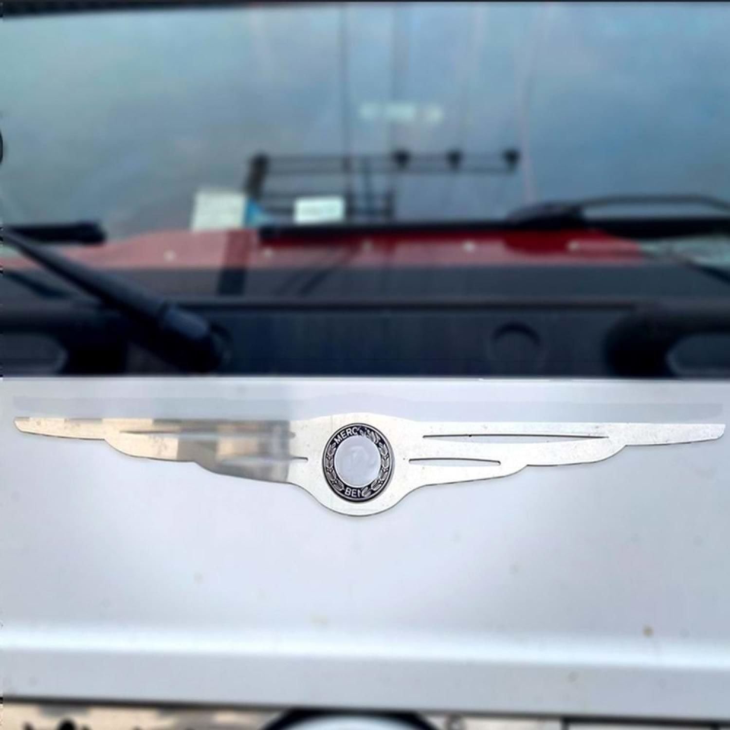 Mercedes Benz LOGO ETRAFI 1 PARÇA KROMU