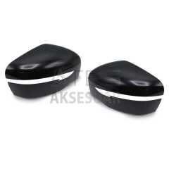 NISSAN NAVARA 2015-2019 AYNA KAPAK SIYAH